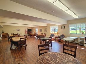 South Burlington apartment for rent - Country Park community room featuring tables and comfy chairs