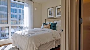 Bellevue apartment for rent - Margot Bellevue Bedroom with Abundant Natural Light