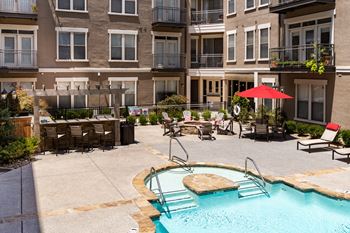 Pool area