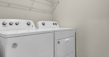 Stacked washer dryer