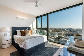 Los Angeles apartment for rent - Bedrooms with open city views