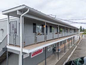 Lakewood apartment for rent - Front of property at Tyee Apartments, 4918 115th St Ct SW, Lakewood, WA 98499.