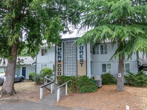 Lakewood apartment for rent - Entrance of property at Sherwood Forest, 8100 Sherwood Forest St. SW, Lakewood, WA 98498.