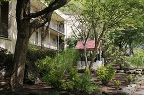 Seattle apartment for rent - a house with a porch and a garden in front of it