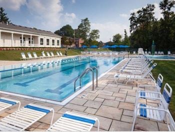 Sparkling pool