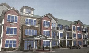 Denville apartment for rent - Building Exterior View at Station Village at Denville, Denville, NJ 07834
