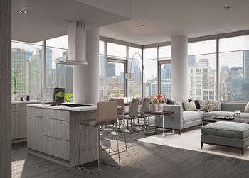 Floor-to-ceiling windows