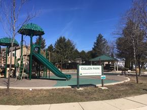 Grayslake apartment for rent - a playground with a sign for gull park