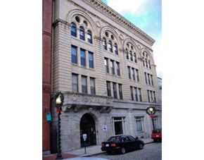 New Bedford apartment for rent - a large building on the corner of a city street
