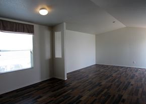 North Las Vegas apartment for rent - an empty living room with a large window
