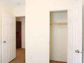 Lincoln apartment for rent - Hallway Storage Near Bedroom at Heritage Oaks Rental Homes in Lincoln, NE