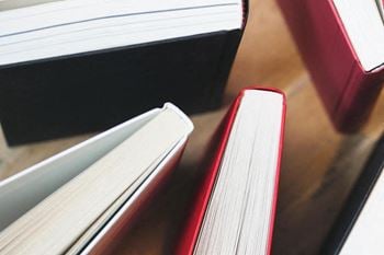 Library books