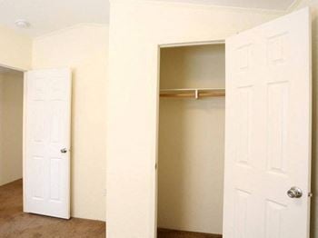 Spacious closets