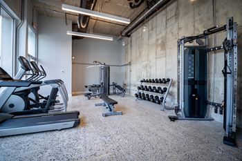 Steps from 24-hour fitness center