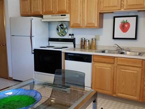 Coralville apartment for rent - Fully Equipped Kitchen at Scotsdale Apartments, Iowa, 52241