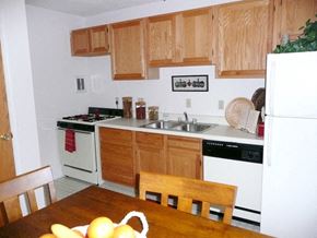 Iowa City apartment for rent - Well Equipped Kitchen And Dining at Emerald Court, Iowa City, IA