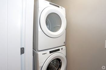 Washer and dryer in each apartment
