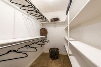 Custom walk-in closets