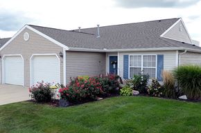 Olmsted Twp apartment for rent - Olmsted Township OH Apartment Rentals Redwood Arbors Of Olmsted One Car Garage Front