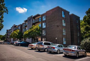 Off street parking lot