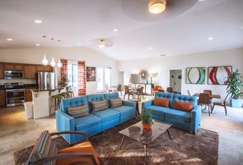 Clubhouse sitting area