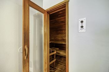 Relaxing sauna
