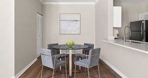 Lakeland apartment for rent - a dining room with a table and chairs