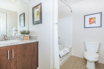 Upgraded bathroom fixtures