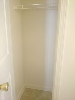 Vidalia apartment for rent - a small closet in a bathroom with a white door