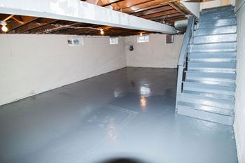 Brookville townhomes basement 1
