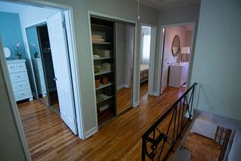 Brookville townhomes hardwood flooring