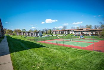 Crane village tennis court 1