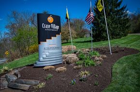 Pittsburgh apartment for rent - Crane Village Apartments Entry Signage