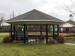 Douglas apartment for rent - a gazebo with a wheelchair ramp in a yard