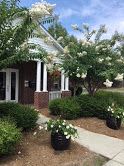 Cordele apartment for rent - a house with a sidewalk and plants in front of it