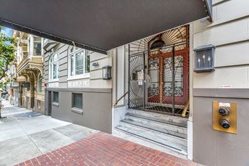 San Francisco apartment for rent - A building with a red brick walkway in front of it.