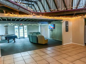 Large clubhouse for resident use