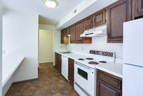 Buffalo apartment for rent - Liberty Square Apartments – Kitchen - Appliances Included - 24 Hour Emergency Maintenance - Garbage Disposal – Dishwasher - Ask for a Tour - Pet Friendly