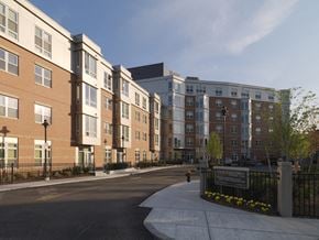 South Boston apartment for rent - a view of a street in front of an apartment building