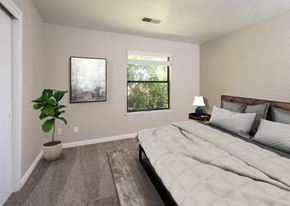 Turlock apartment for rent - Bedroom with window 