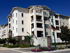 Dublin apartment for rent - Apartments in Dublin CA l Oak Grove Apartments l Entrance to building 