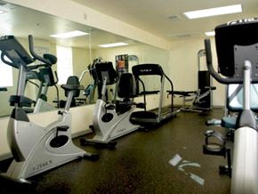 Dublin apartment for rent - Pine Grove 55+ Apartments Gym with fitness equipment 