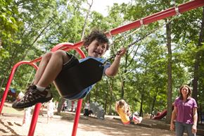 Chico apartment for rent - Kid on Swing | Forest Park Apartments in Chico, CA