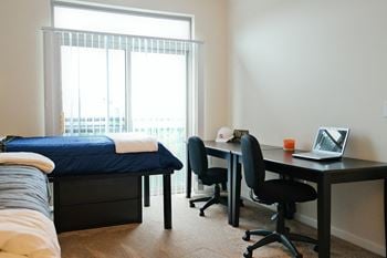 Desk and chair