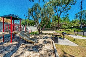 Los Feliz apartment for rent - a playground with a slide and other playground equipment