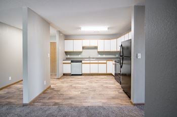 New, wood-look flooring