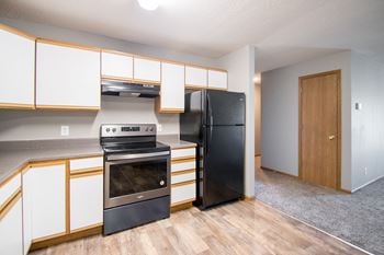 New, wood-look flooring