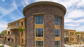 Yucca Valley apartment for rent - Dumosa Senior Village Exterior
