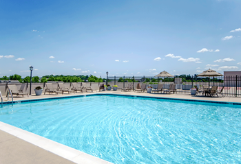 Sparkling pool