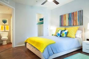 San Marcos apartment for rent - Furnished bedroom